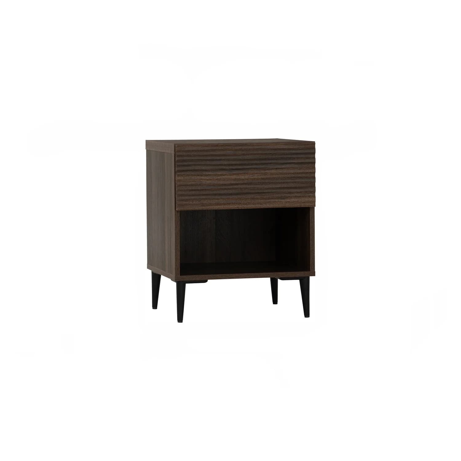 TOBA SIDE TABLE 802/DARK WALNUT - Image 1
