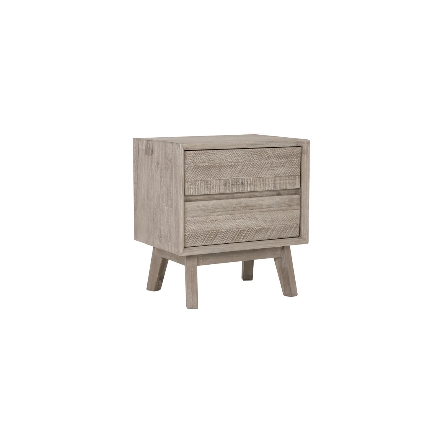 MADRID BEDSIDE TABLE WITH 2 DRAWER 1808 (#) - Image 1