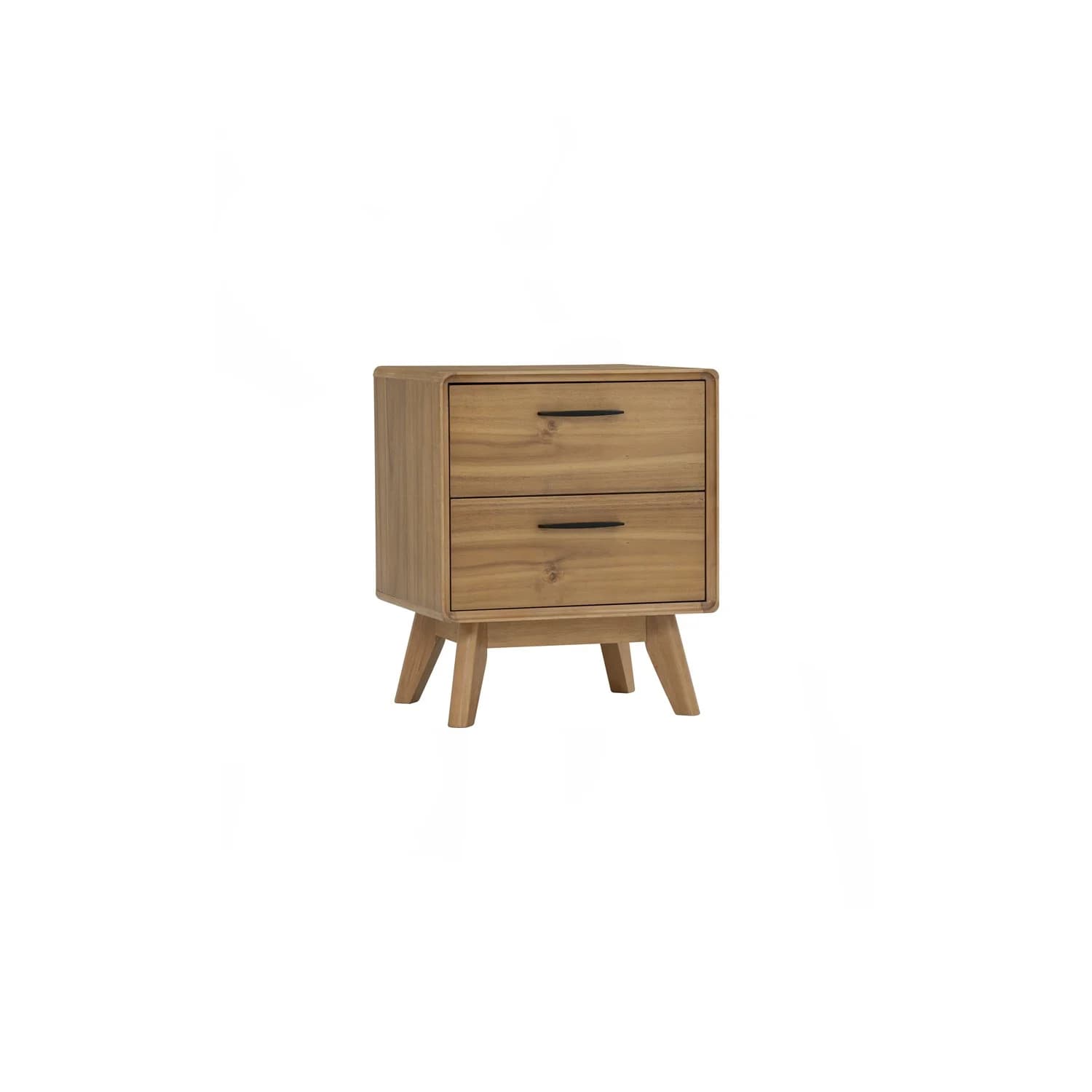 TORONTO BEDSIDE TABLE WITH 2 DRAWER 1802 - Image 1