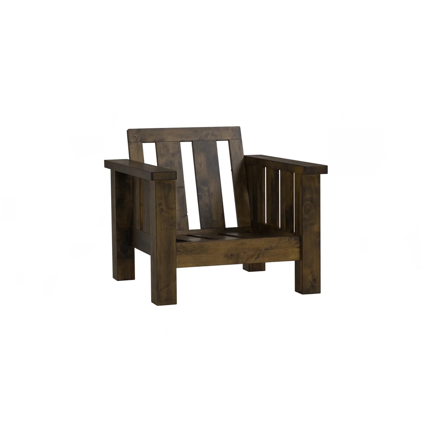 LEYTON 1 SEATER SOFA 1860 (WOOD FRAME ONLY) - Image 1