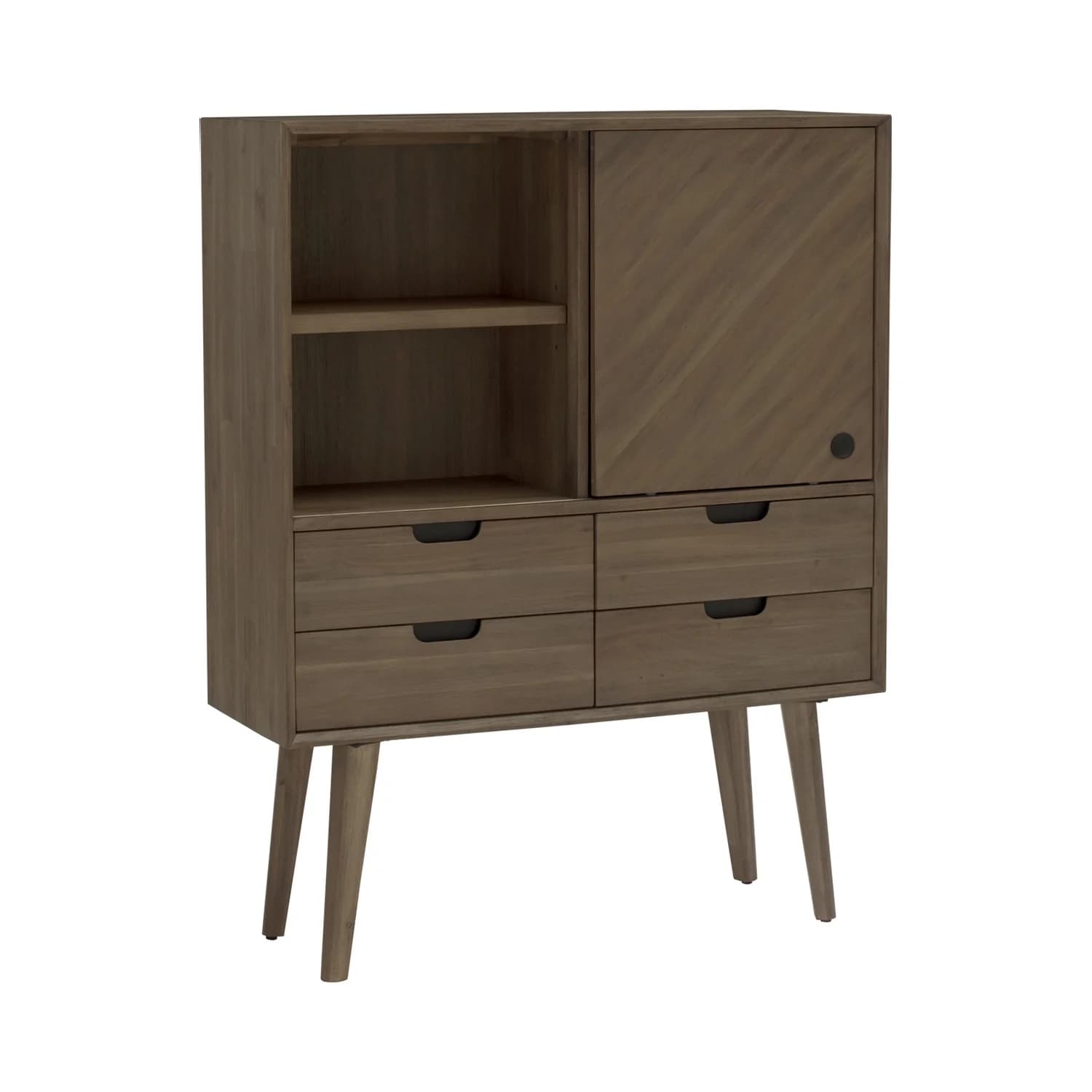 TORRELL TALL SIDEBOARD WITH 4 DRAWER 1804 (#) - Image 1