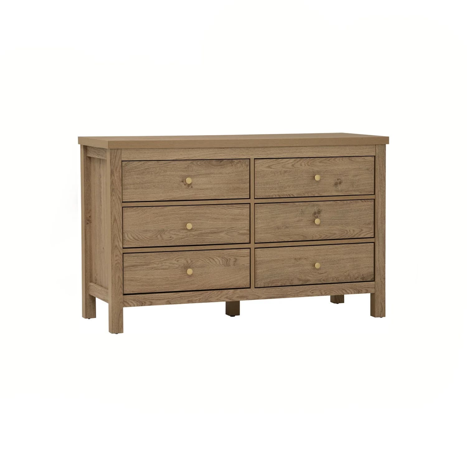 RHODES 6 DRAWER DRESSER 173 - Image 1